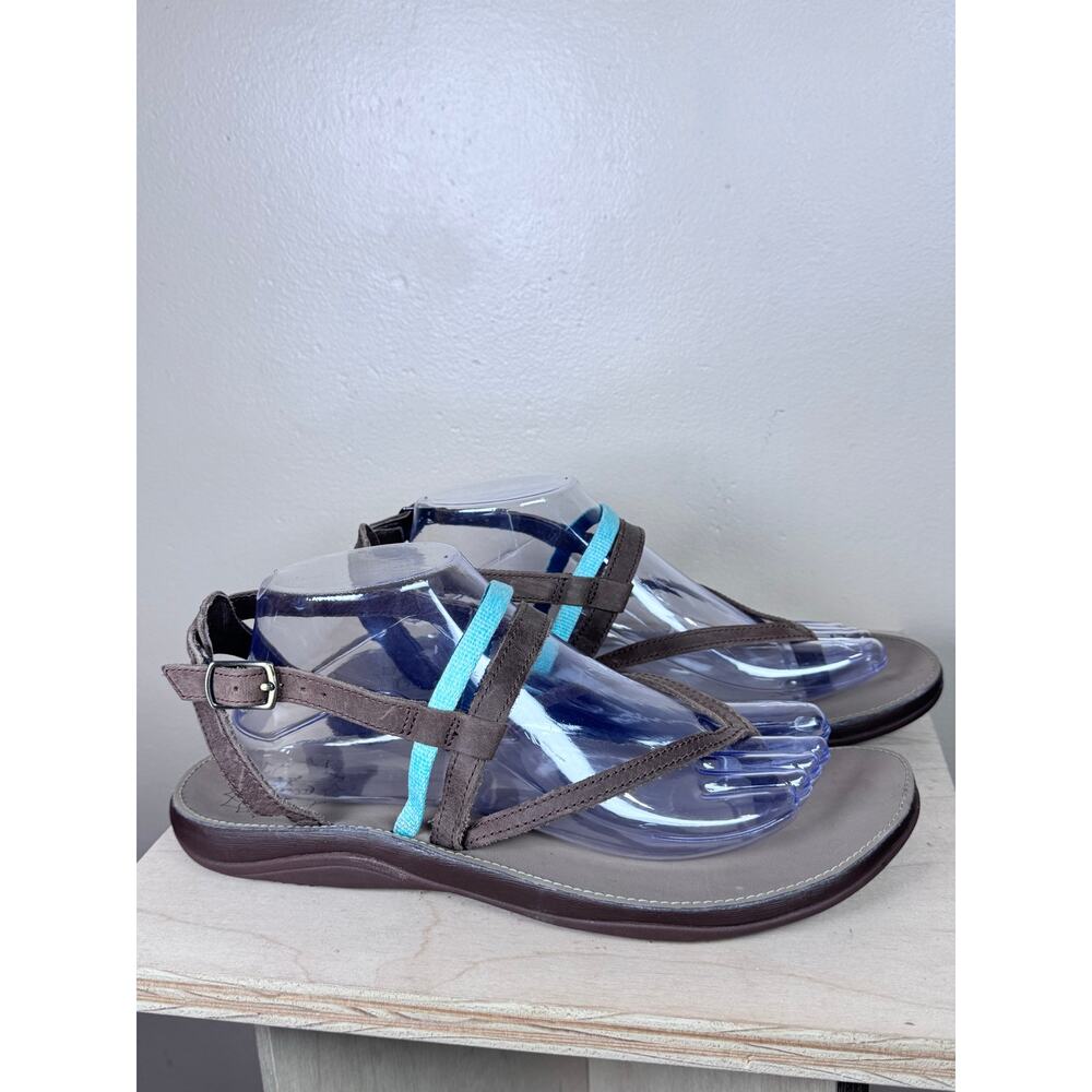Chaco Womens Loveland sandals Heather Opal Leather Strappy Comfort Walking 10M